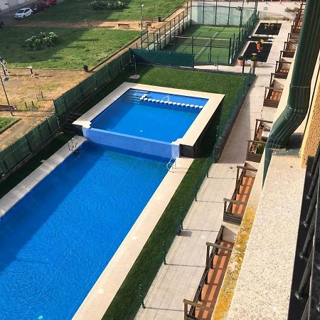 Apartamento para 6 personas con piscina y paddle Foz Bagian luar foto