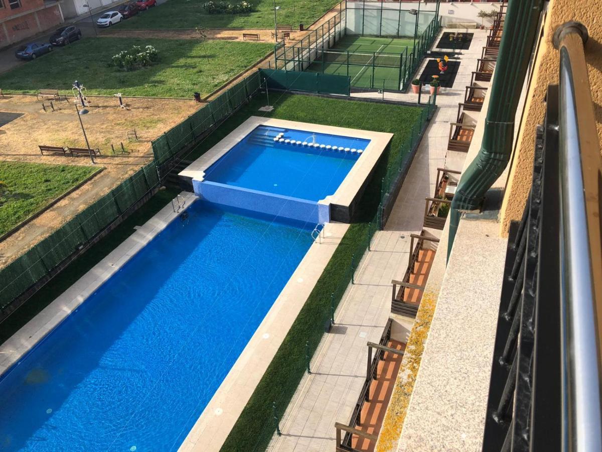 Apartamento para 6 personas con piscina y paddle Foz Bagian luar foto