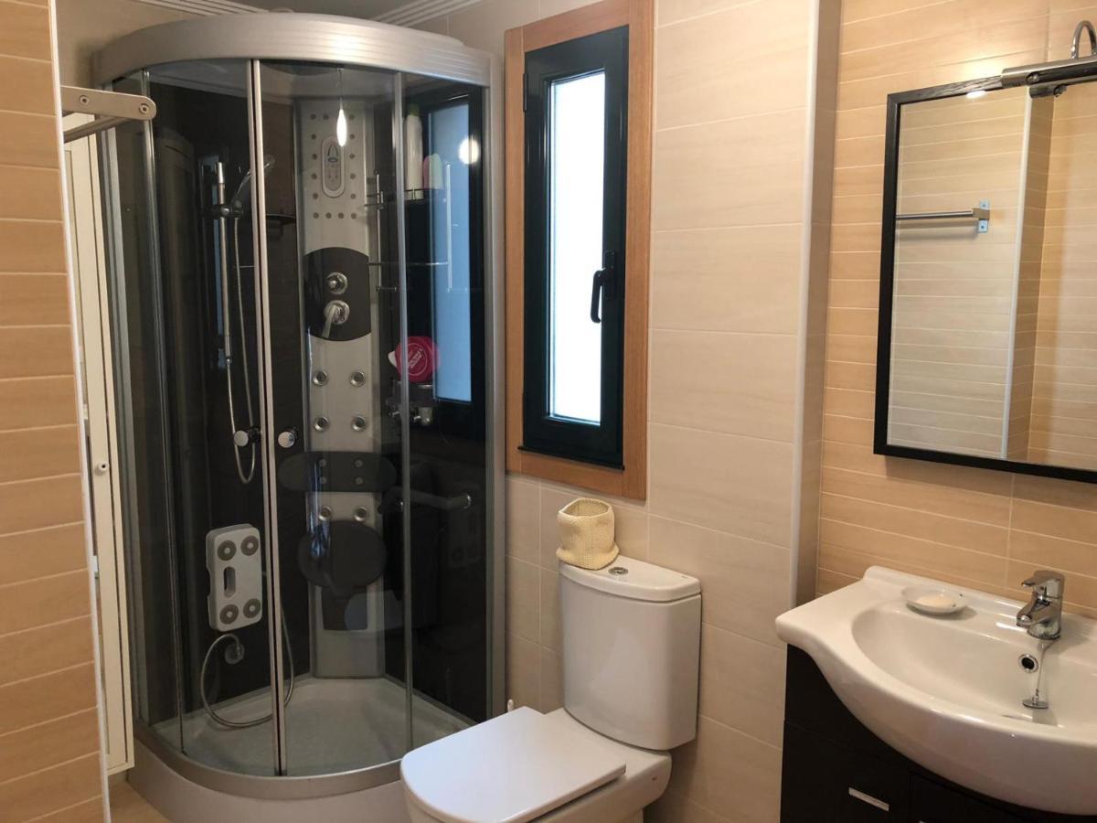 Apartamento para 6 personas con piscina y paddle Foz Bagian luar foto